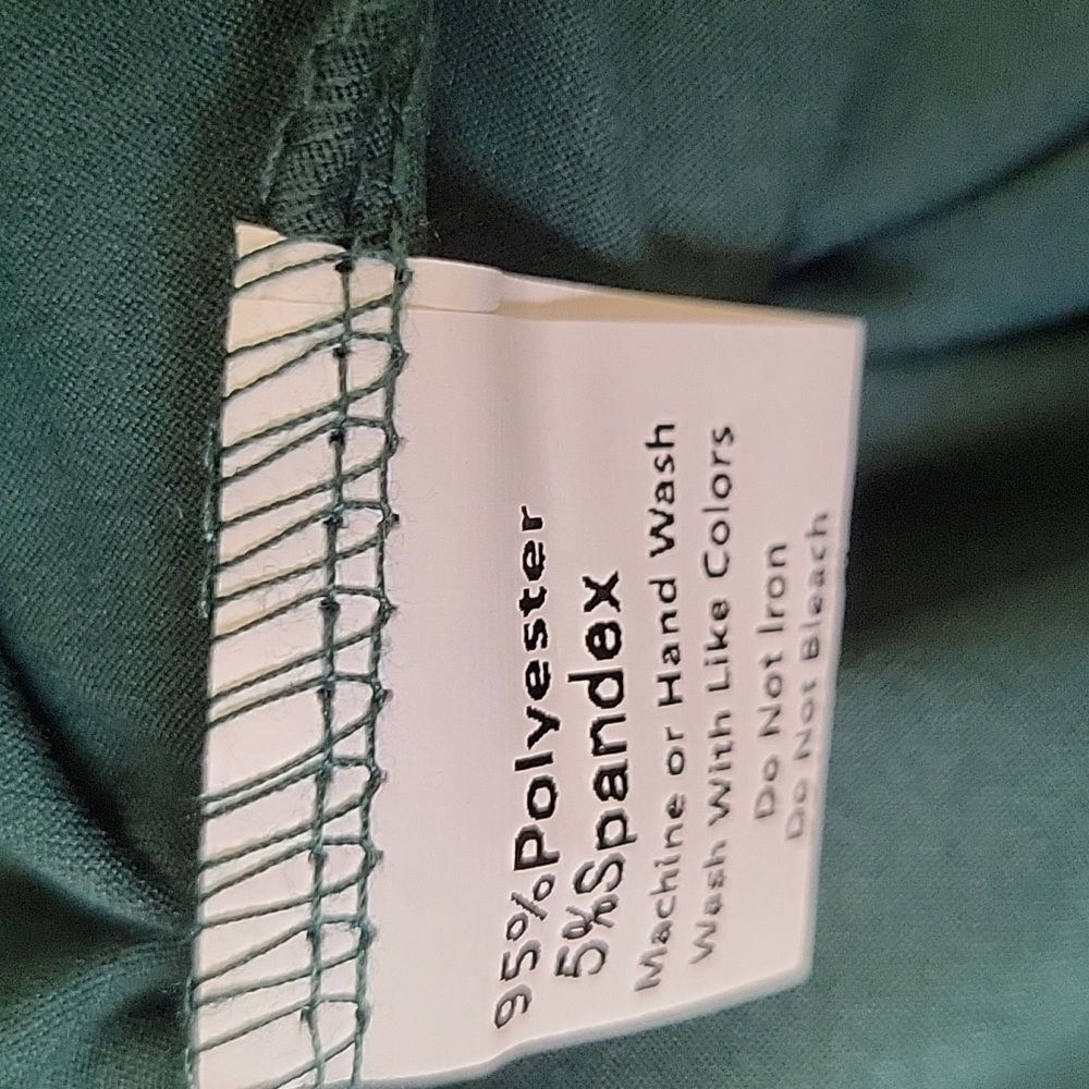 Amazon Teal Long Sleeve Dress - Picture 5 of 6